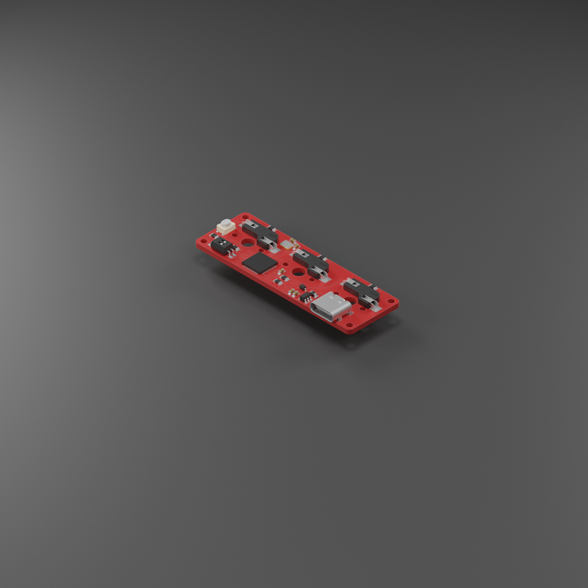 渲染效果图 - 键盘