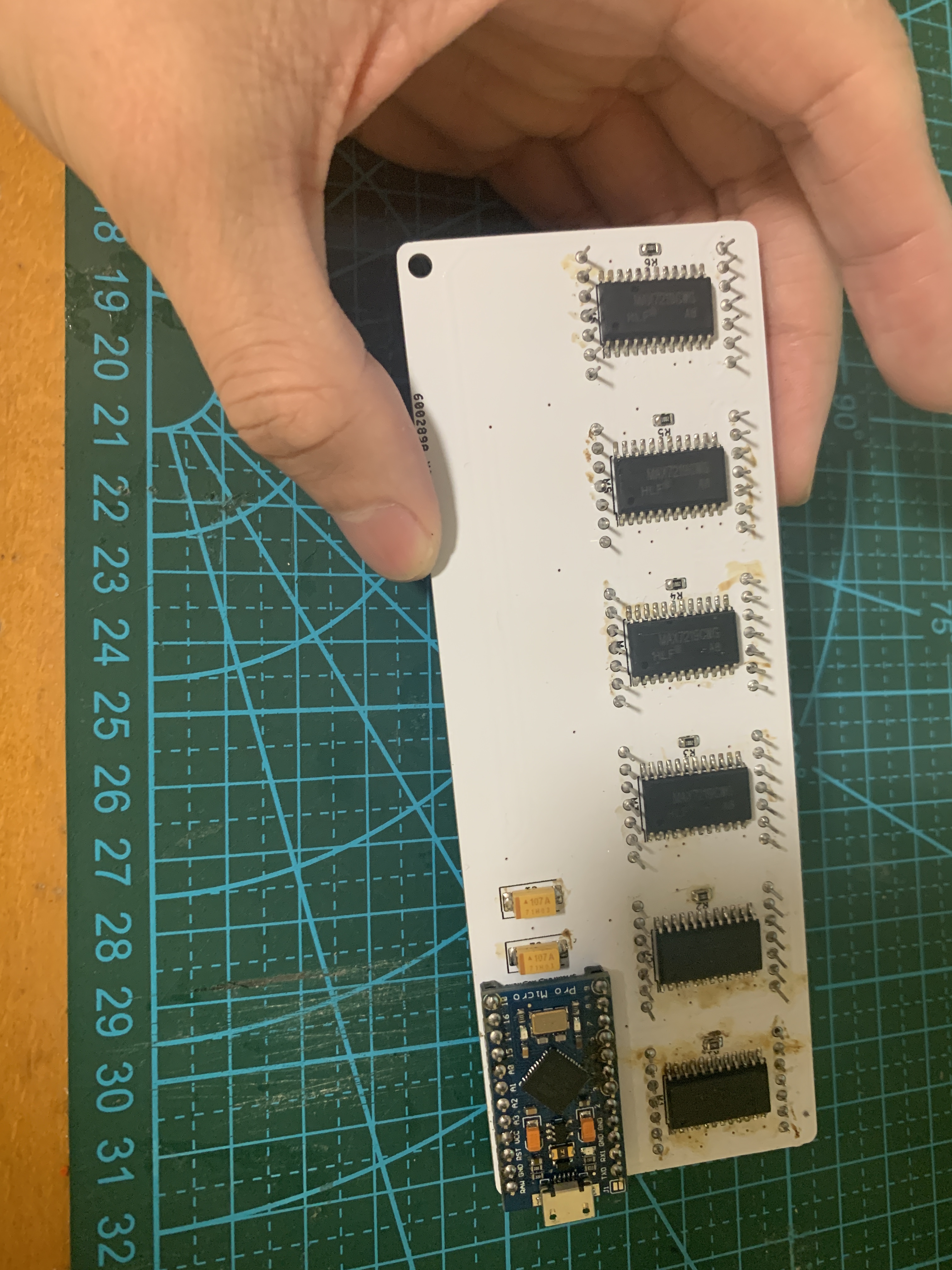 焊接失败 - 背面