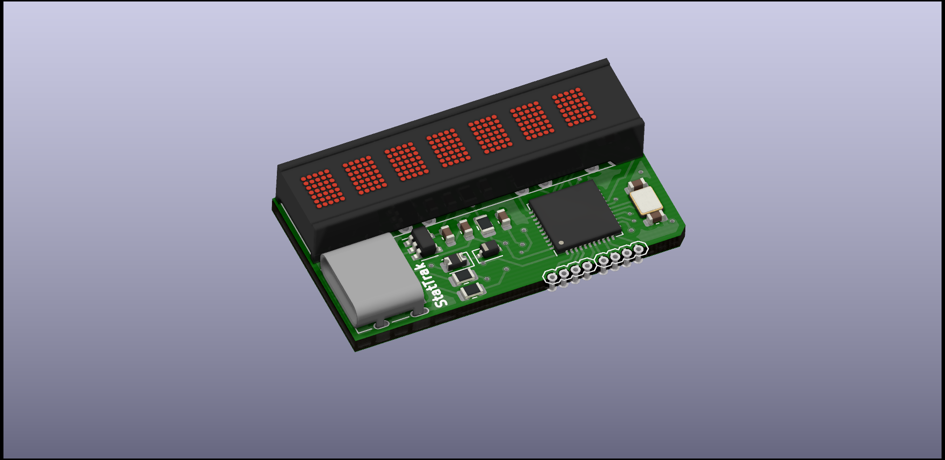 HDSP StatTrak PCB 设计